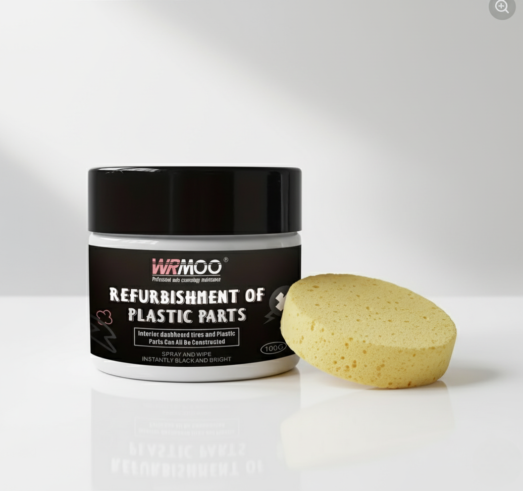 WRMOO Professional Car Restoration Kit: Plastic Restorer & Leather Repair