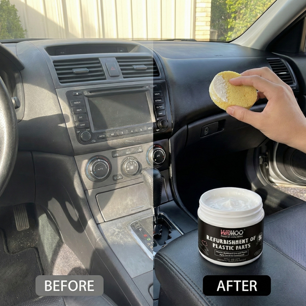 WRMOO Professional Car Restoration Kit: Plastic Restorer & Leather Repair